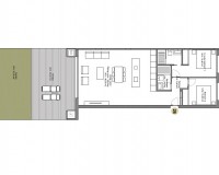 Nieuw constructie - Gelijkvloers appartement - Las Colinas