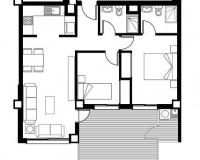 Nieuw constructie - Appartement - Mil Palmeras